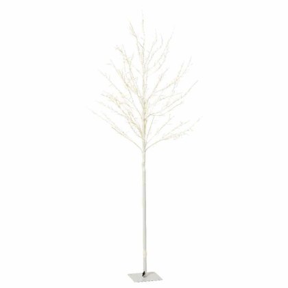 5ft/150cm LED Christmas Tree White With Warm White Lights