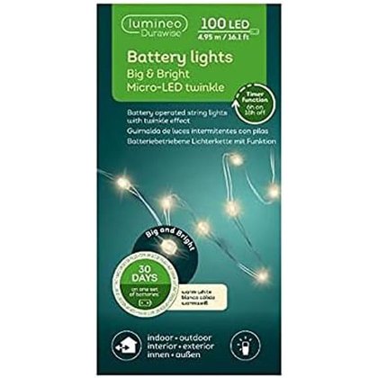 Micro LED Durawise String Lights Warm White
