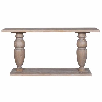 Belle Console Table Antique Oak Belle Console Table Antique Oak