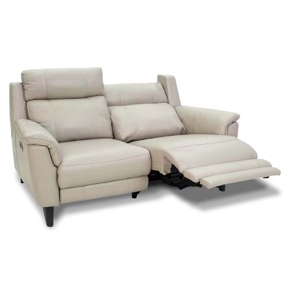 Lorenzo 2.5 Seater Electric Reclining Sofa Leather NW Lorenzo 2.5 Seater Electric Reclining Sofa Leather NW
