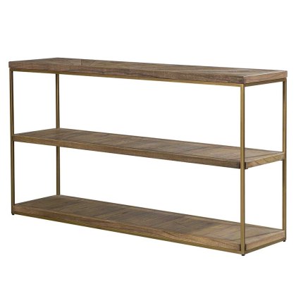 Sara Open Console Table With Shelf Light Ash Sara Open Console Table With Shelf Light Ash
