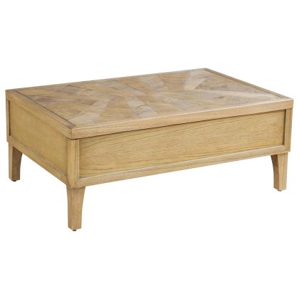 Sara Rectangular Coffee Table With Sliding Storage Top Light Ash Sara Rectangular Coffee Table With Sliding Storage Top Light Ash
