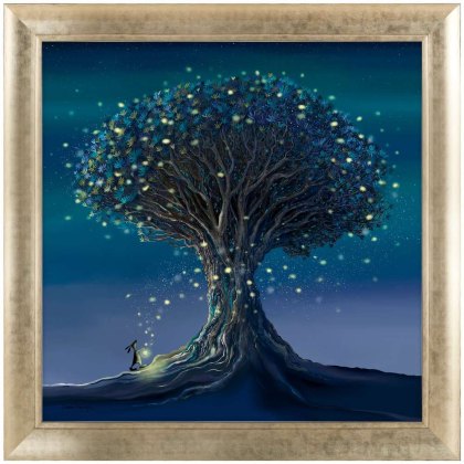 Follow your Dream 81cm x 81cm Picture by Catherine J Stephenson Champagne Frame Follow your Dream 81cm x 81cm Picture by Catherine J Stephenson Champagne Frame