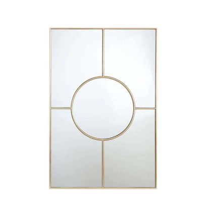 Nadine Mirror with Gold Frames Nadine Mirror with Gold Frames