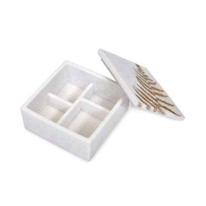 Trinket Box Small White Trinket Box Small White