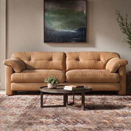 Duffy 3 Seater Sofa Leather Category B