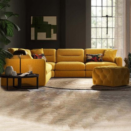 Lilo 4 Seater Sofa Fabric A