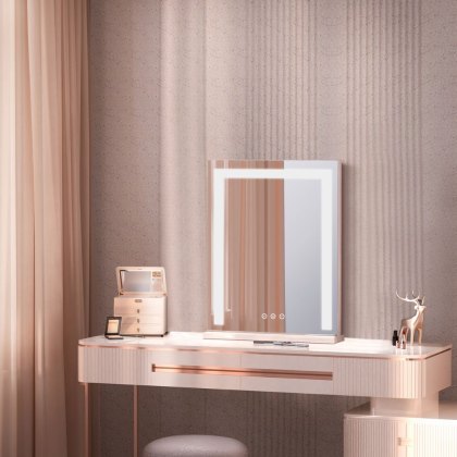 Hollywood Landscape Mirror With LED Lights