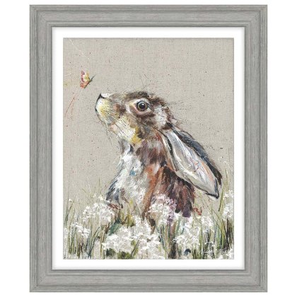 Bella 35cm x 29cm Picture By Nicola Jane Rowles With Grey Frame Bella 35cm x 29cm Picture By Nicola Jane Rowles With Grey Frame