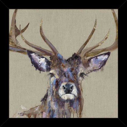 Duchess 33.5cm x 33.5cm Picture By Louise Luton With Black Frame Duchess 33.5cm x 33.5cm Picture By Louise Luton With Black Frame