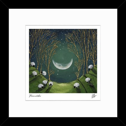 Raincatcher 33.5cm x 33.5cm Picture By Geoff Beckett With Black Frame Raincatcher 33.5cm x 33.5cm Picture By Geoff Beckett With Black Frame