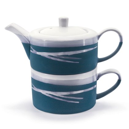 Tea For One Teal Tea For One Teal