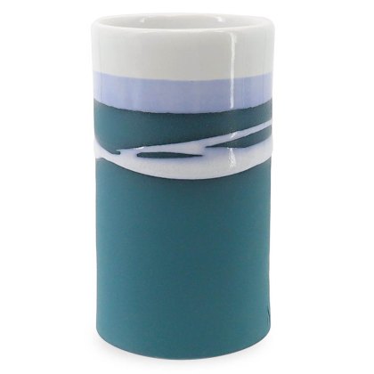 Stem Vase Teal Stem Vase Teal