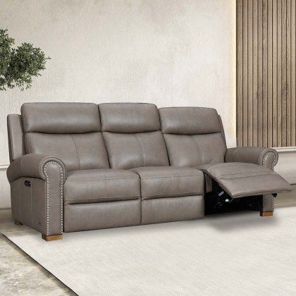 Giorgio Electric Reclining 3 Seater Sofa Leather Category 15(S)