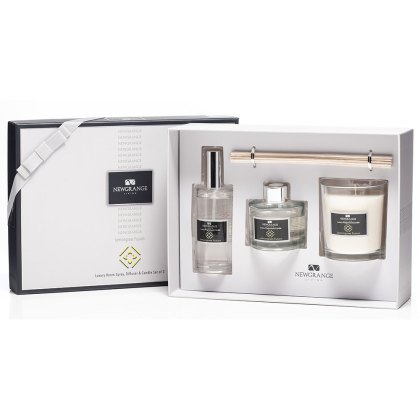 Lemongrass Fushion Luxury Duffuser & Candle & Spray Set Lemongrass Fushion Luxury Duffuser & Candle & Spray Set