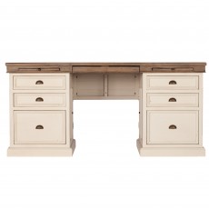 Cape Cod Painted Large Office Desk Cape Cod Painted Large Office Desk
