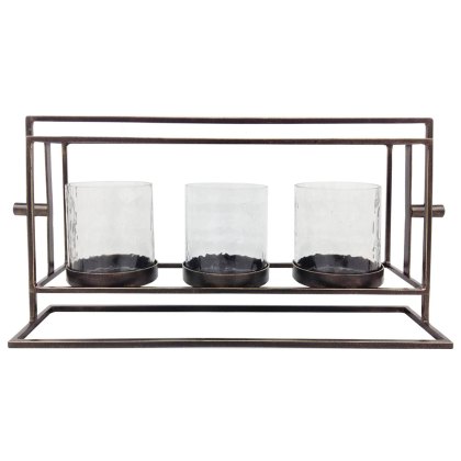 Luke Candleholder (Set of 3) Gold Luke Candleholder (Set of 3) Gold