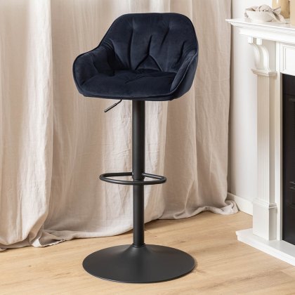 Brooke High/Low Gas Lift Bar Stool Fabric