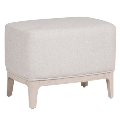 Emile Bedroom Stool Fabric Cream Emile Bedroom Stool Fabric Cream