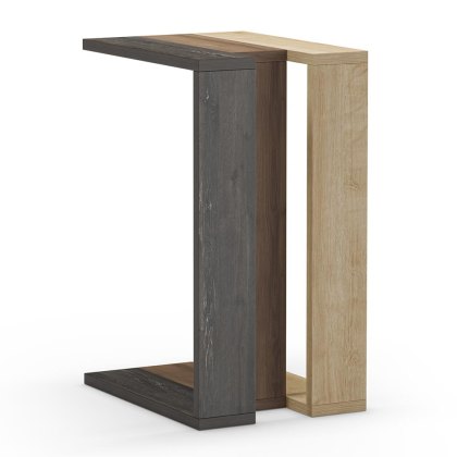 Macha Sofa/Side Table Oak, Dark Wood & Walnut Macha Sofa/Side Table Oak, Dark Wood & Walnut