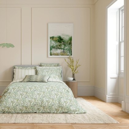 Alessie Duvet Cover Set Green (Multiple Sizes)