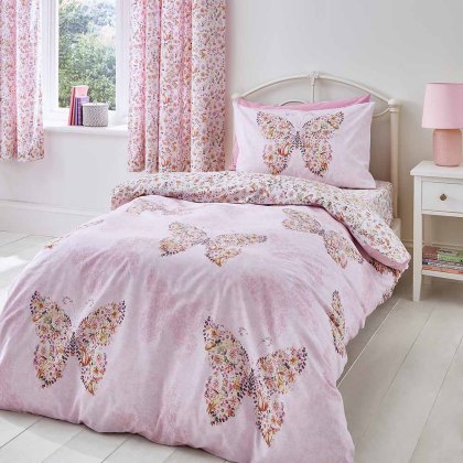 Enchanted Butterfly Duvet Cover Set Pink (Multiple Sizes) Enchanted Butterfly Duvet Cover Set Pink (Multiple Sizes)