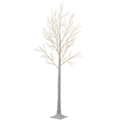 7.2ft/220cm Micro LED Birch Christmas Tree With Warm White Lights 7.2ft/220cm Micro LED Birch Christmas Tree With Warm White Lights