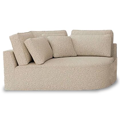 Julian Modular Curved Lounger LHF Fabric Category 0 Julian Modular Curved Lounger LHF Fabric Category 0