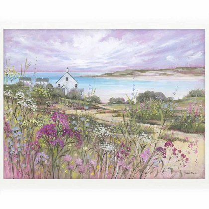 View Of The Dunes 91cm x 71cm Canvas By Diane Demirci With White Frame View Of The Dunes 91cm x 71cm Canvas By Diane Demirci With White Frame