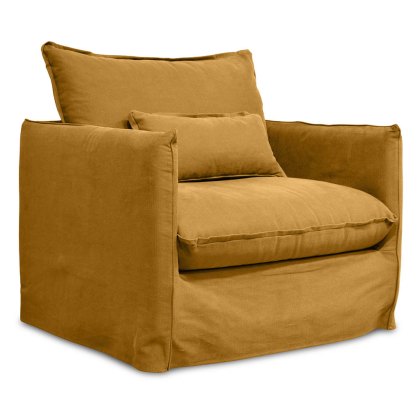 Beatrice Armchair With Removable Covers Fabric 6 Mustard Beatrice Armchair With Removable Covers Fabric 6 Mustard