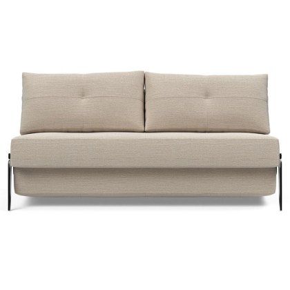 Alisa 160 2.5 Seater Sofa Bed With Aluminium Legs Fabric