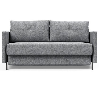 Alisa 140 2 Seater Sofa Bed With Arms Fabric