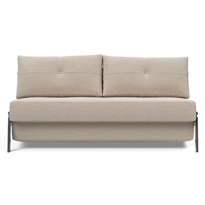 Alisa 160 2.5 Seater Sofa Bed With Chrome Legs Fabric Alisa 160 2.5 Seater Sofa Bed With Chrome Legs Fabric