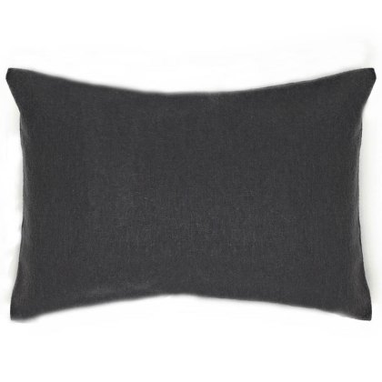 Brushed Cotton Pillowcase Pair Charcoal Brushed Cotton Pillowcase Pair Charcoal