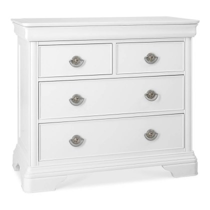 Chantilly Chest Of Drawers White (Multiple Sizes)