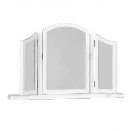 Chantilly Vanity Mirror White Chantilly Vanity Mirror White
