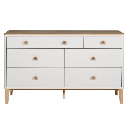 Alex Chest Of Drawers Light Grey & Oak (Multiple Sizes)