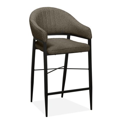 Ravenna Low Bar Stool Fabric Mousse Ravenna Low Bar Stool Fabric Mousse