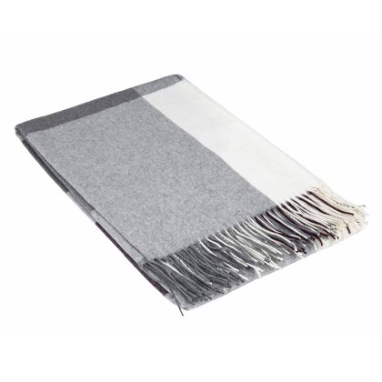 Morocco Throw 140cm x 200cm Grey & Plum Morocco Throw 140cm x 200cm Grey & Plum
