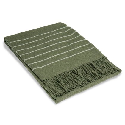 Morocco Throw 140cm x 200cm Green & Cream Morocco Throw 140cm x 200cm Green & Cream
