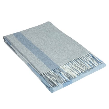 Morocco Throw 140cm x 200cm Grey & Blue Morocco Throw 140cm x 200cm Grey & Blue