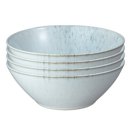Kiln Blue 4 Piece Cereal Bowl Set Kiln Blue 4 Piece Cereal Bowl Set