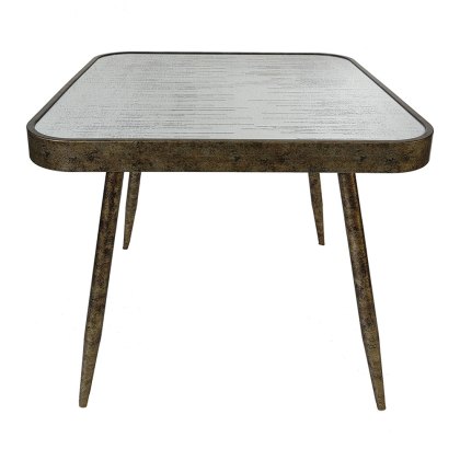 Ainé Side/Lamp Table Gold & Black Ainé Side/Lamp Table Gold & Black