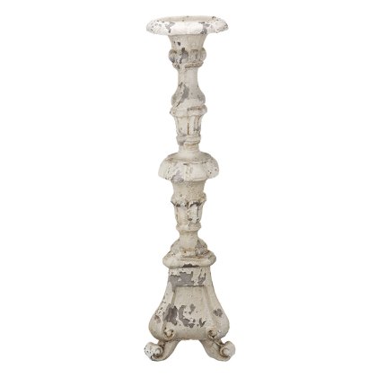 Parisienne Candleholder Small White Parisienne Candleholder Small White