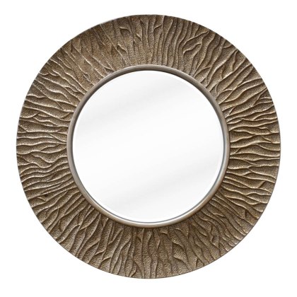 Lyra Round Wall Mirror Gold Lyra Round Wall Mirror Gold