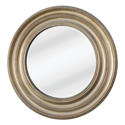 Elena Round Wall Mirror Gold Elena Round Wall Mirror Gold