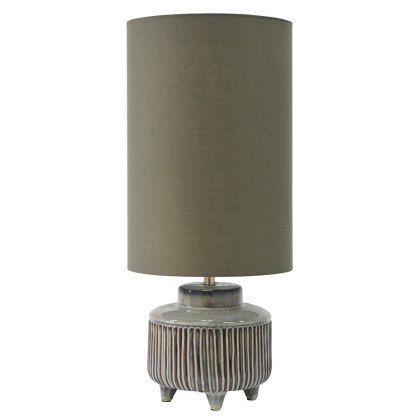 Ambar Table Lamp With Green Base and Shade Ambar Table Lamp With Green Base and Shade