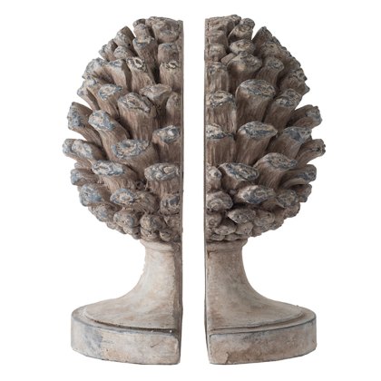 Acorn Bookends Stone (Set of 2) Acorn Bookends Stone (Set of 2)