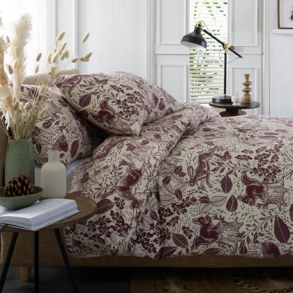 Hidden Forest Brushed Cotton Duvet Cover Set (Multiple Sizes & Colours) Hidden Forest Brushed Cotton Duvet Cover Set (Multiple Sizes & Colours)