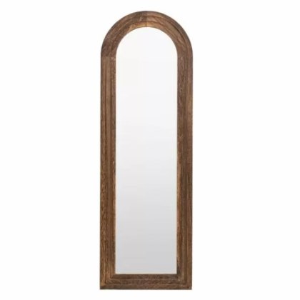 Beaufort Arched Leaner/Floor Mirror Walnut Beaufort Arched Leaner/Floor Mirror Walnut